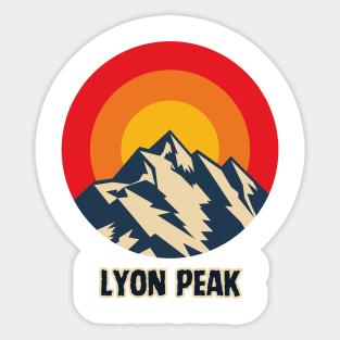 Lyon Peak Sticker